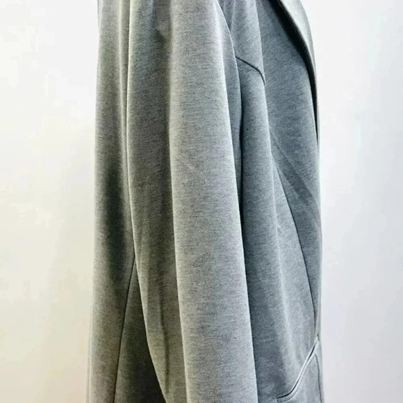 NWT NINE WEST Women Long Sleeve One Button Collared Gray Career Jacket Size 3X - Picture 5 of 15